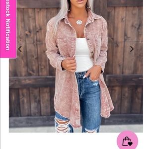 Corduroy button down